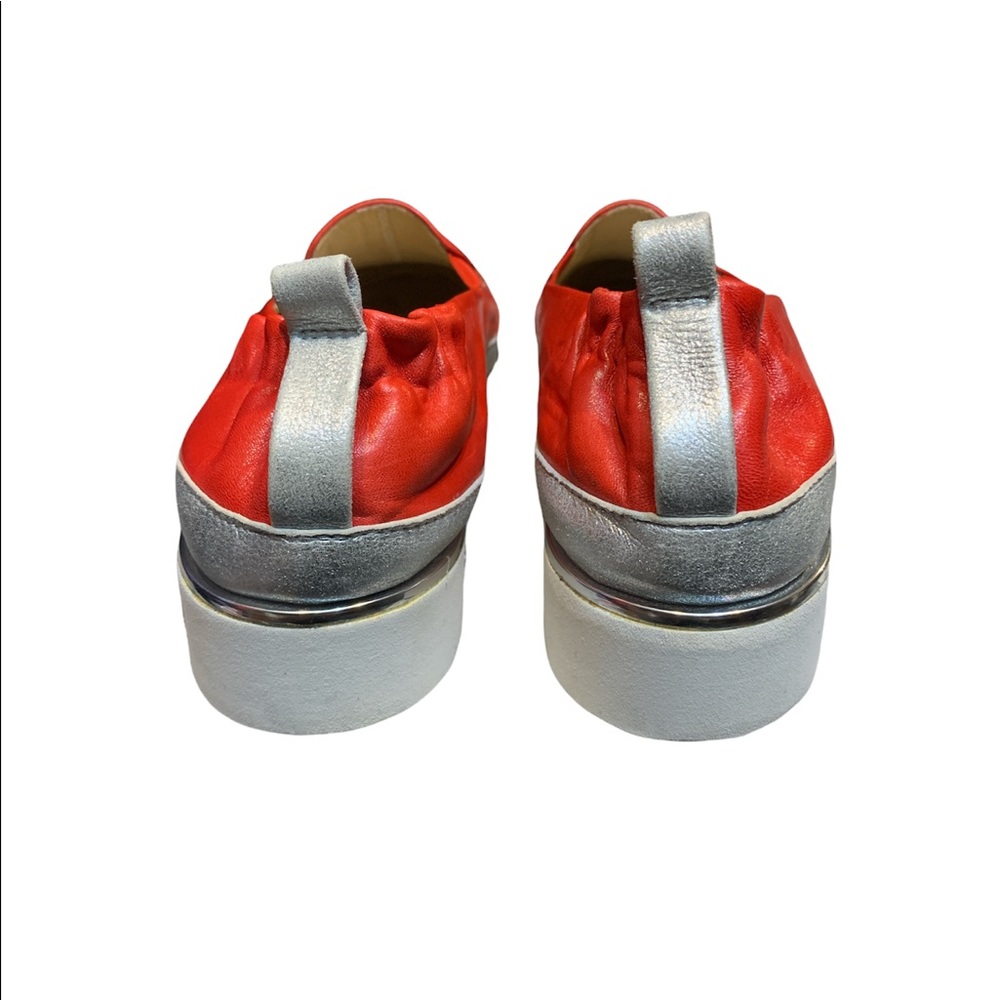 Ron White Leather Slip on Sneakers - Picture 4 of 12